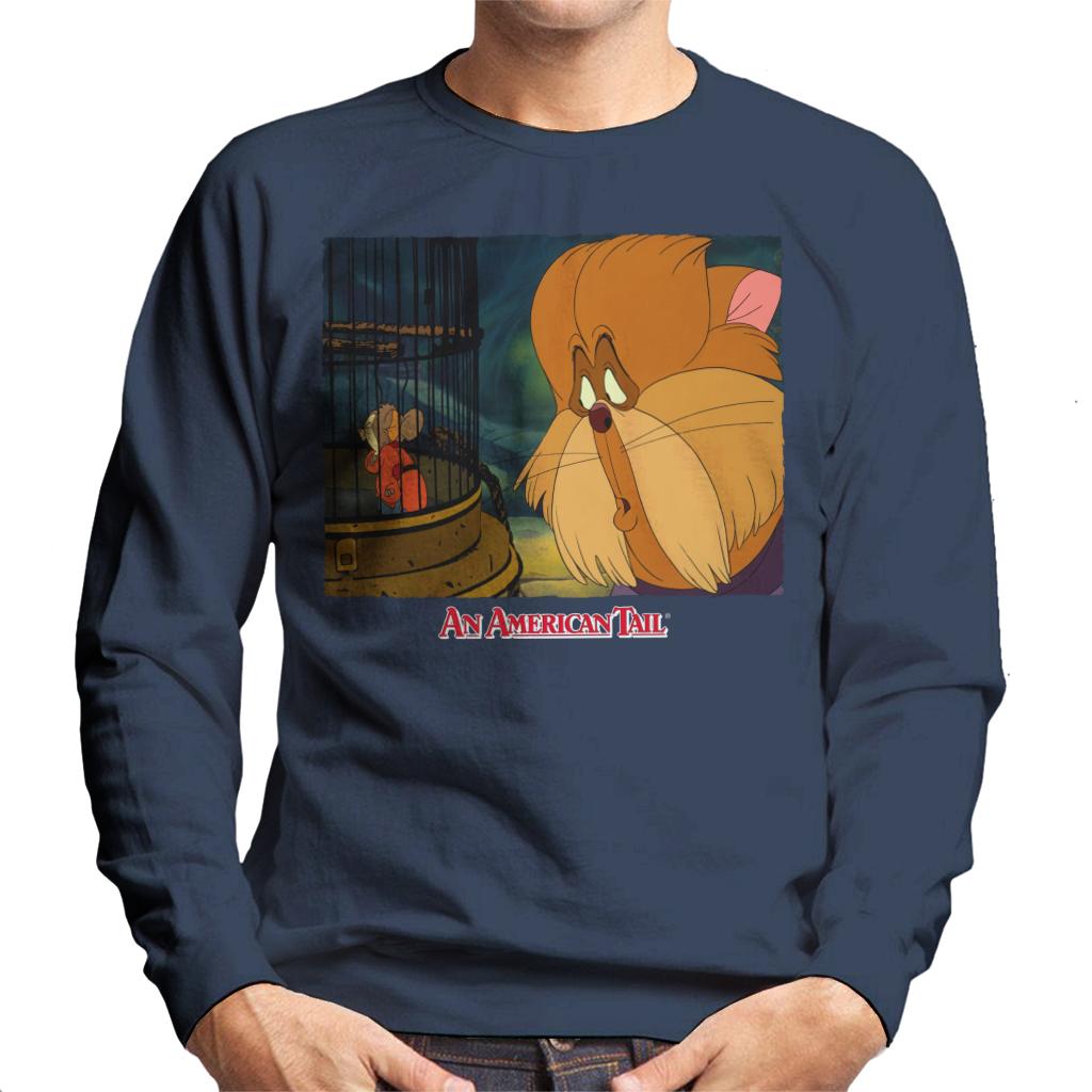 An American Tail Fieval In A Cage And Tiger Men's Sweatshirt product image 6