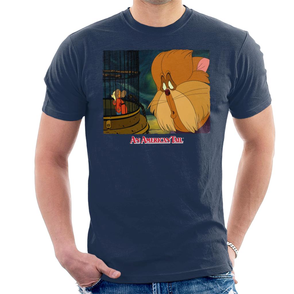 An American Tail Fieval In A Cage And Tiger Men's T-Shirt product image 6