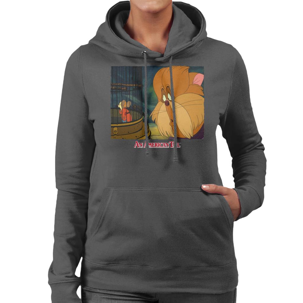 An American Tail Fieval In A Cage And Tiger Women's Hooded product image 4