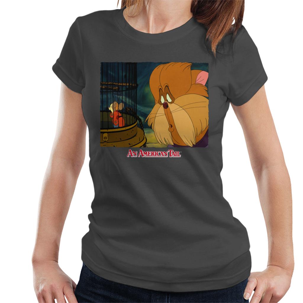 An American Tail Fieval In A Cage And Tiger Women's T-Shirt product image 4