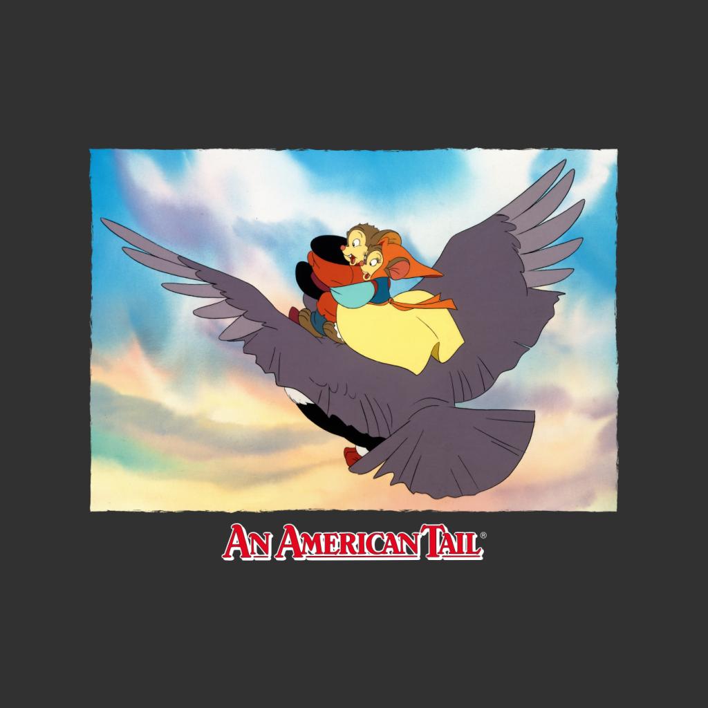 An American Tail Fieval And Tanya Flying On Henri Le Pigeon product image 5