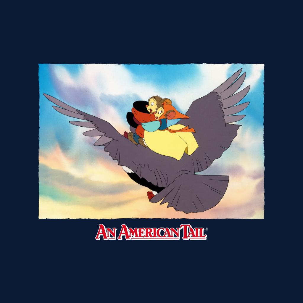 An American Tail Fieval And Tanya Flying On Henri Le Pigeon product image 7