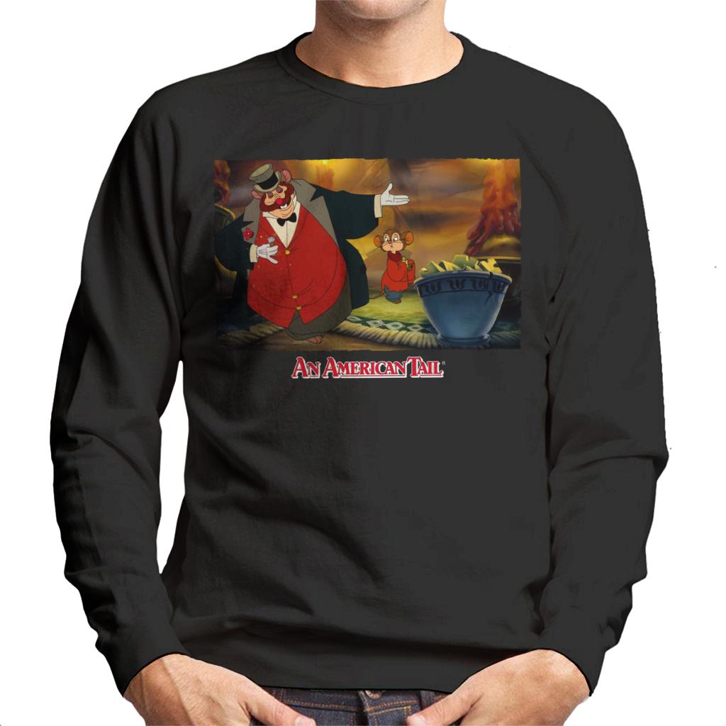 An American Tail Honest John And Fieval Eating Cheese Men's product image 1