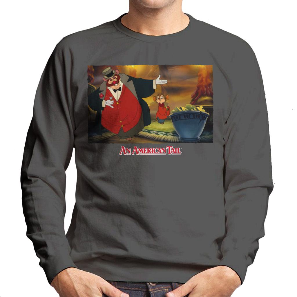 An American Tail Honest John And Fieval Eating Cheese Men's product image 4