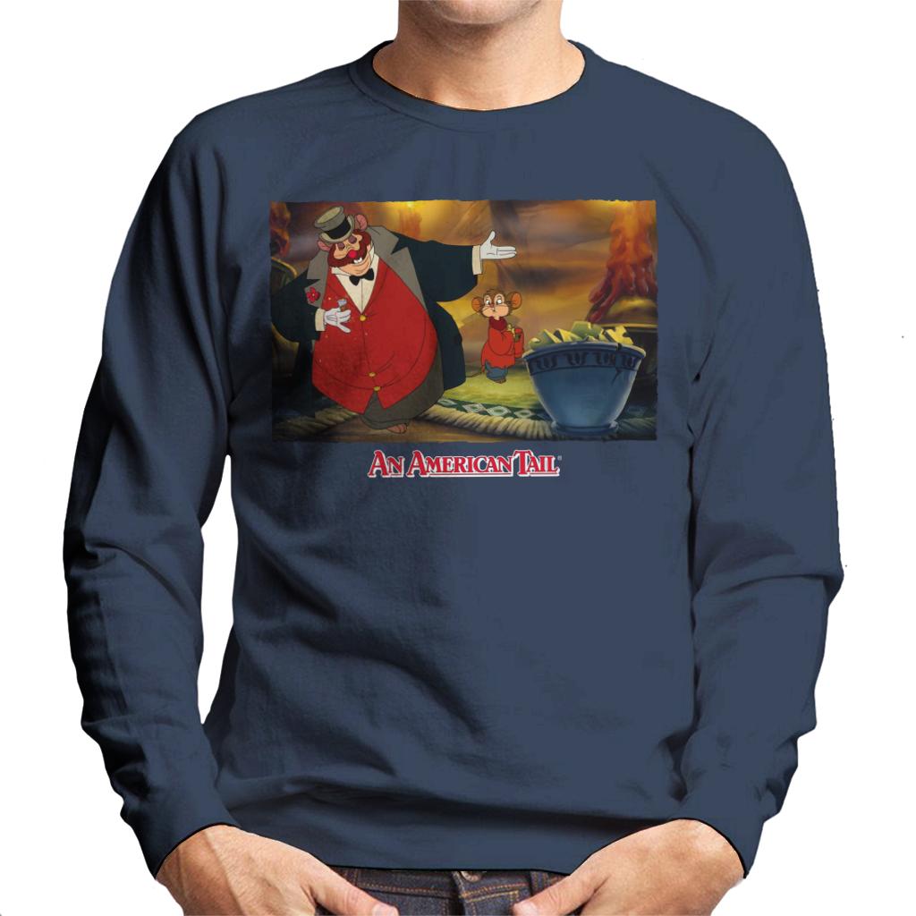 An American Tail Honest John And Fieval Eating Cheese Men's product image 6