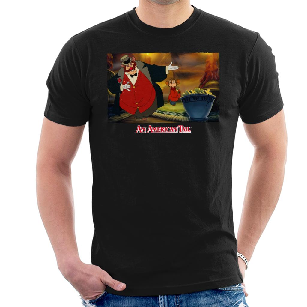 An American Tail Honest John And Fieval Eating Cheese Men's product image 1