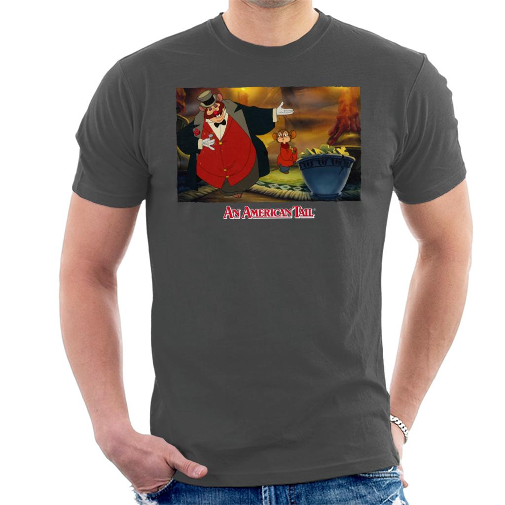 An American Tail Honest John And Fieval Eating Cheese Men's product image 4