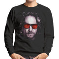 The Big Lebowski Dude Face Carpet Shades Men's Sweatshirt product image 1