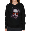 The Big Lebowski Dude Face Carpet Shades Women's Sweatshirt product image 1