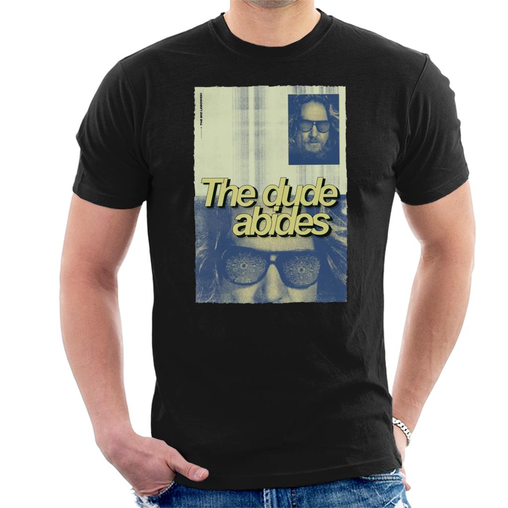The Big Lebowski The Dude Abides Poster Men's T-Shirt