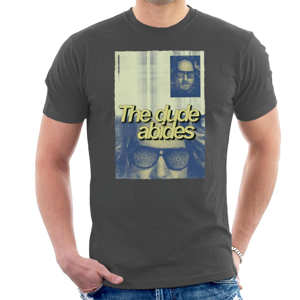 The Big Lebowski The Dude Abides Poster Men's T-Shirt
