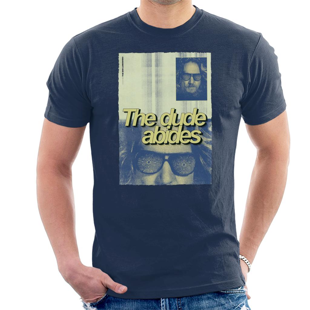 The Big Lebowski The Dude Abides Poster Men's T-Shirt