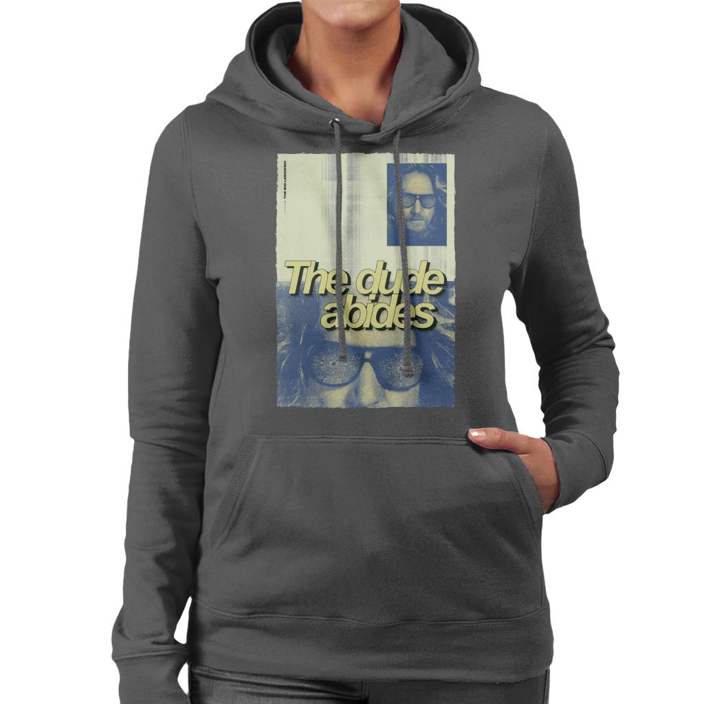 The Big Lebowski The Dude Abides Poster Women's Hooded Sweatshirt