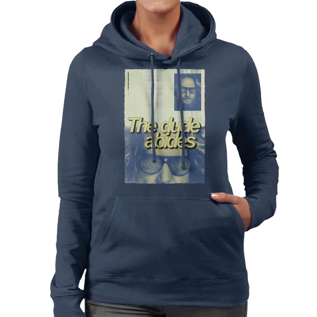 The Big Lebowski The Dude Abides Poster Women's Hooded Sweatshirt