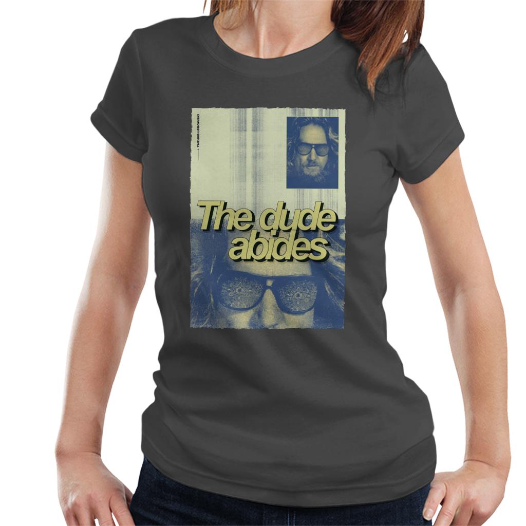 The Big Lebowski The Dude Abides Poster Women's T-Shirt
