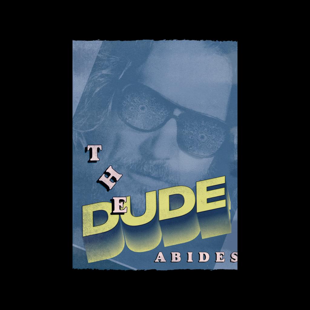 The Big Lebowski Dude 3D Text Nostalgia Men's Hooded product image 2