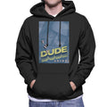 The Big Lebowski Dude 3D Text Nostalgia Men's Hooded product image 1