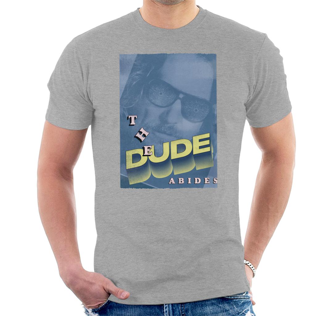 The Big Lebowski Dude 3D Text Nostalgia Men's T-Shirt product image 4
