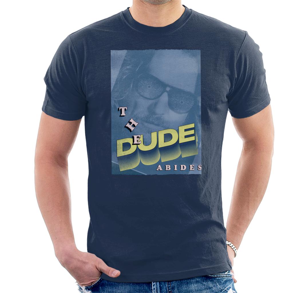 The Big Lebowski Dude 3D Text Nostalgia Men's T-Shirt product image 6