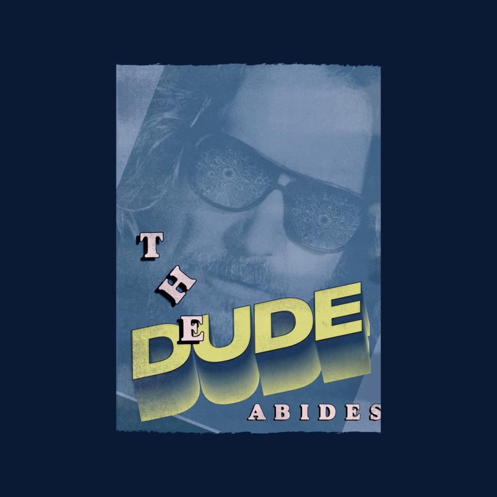 The Big Lebowski Dude 3D Text Nostalgia Men's Hooded product image 7