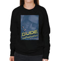 The Big Lebowski Dude 3D Text Nostalgia Women's Sweatshirt product image 1