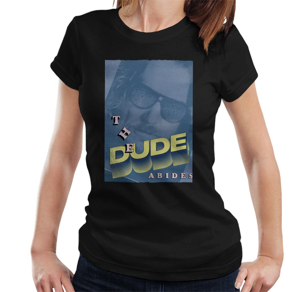 The Big Lebowski Dude 3D Text Nostalgia Women's T-Shirt product image 1