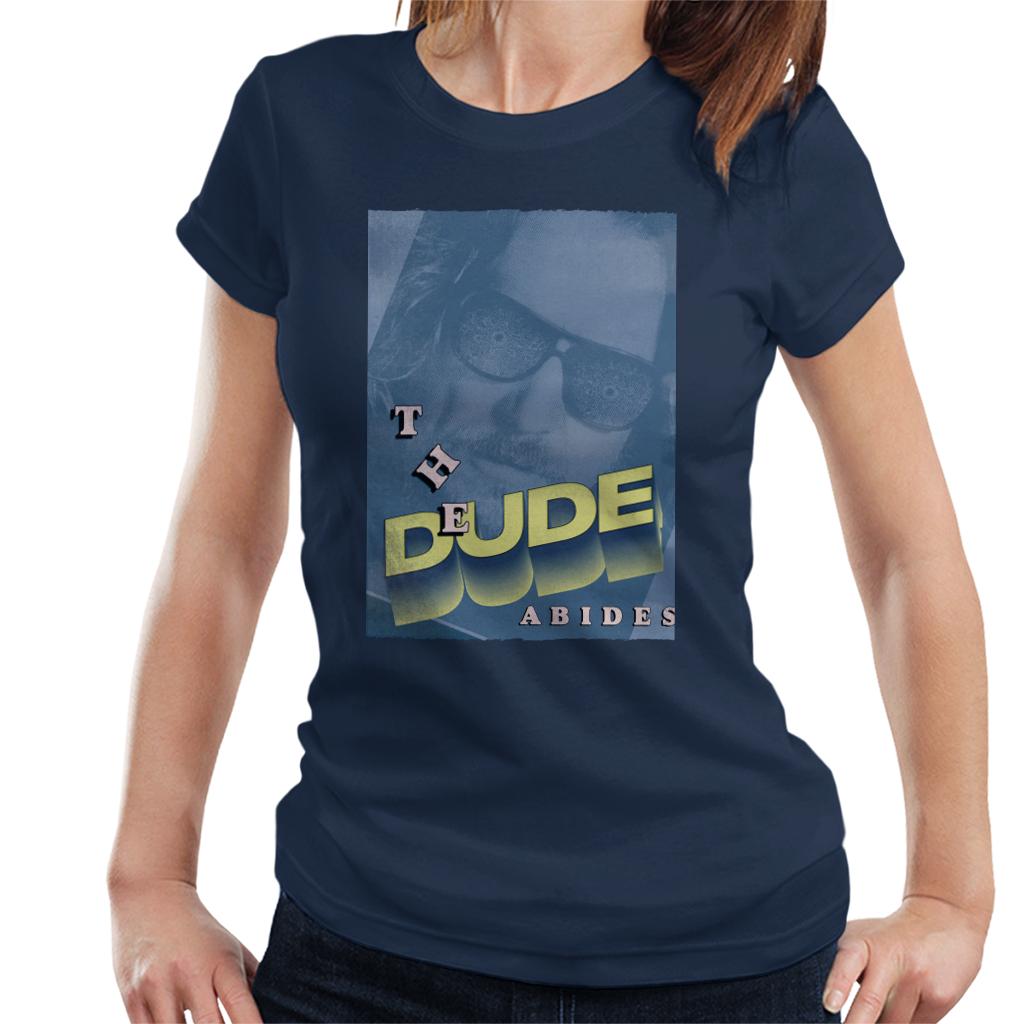 The Big Lebowski Dude 3D Text Nostalgia Women's T-Shirt product image 6