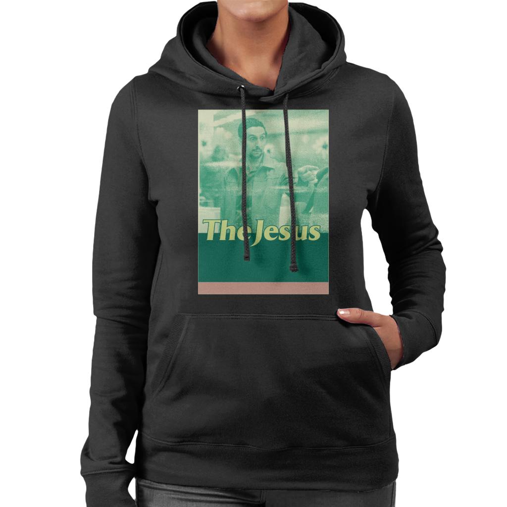 The Big Lebowski Jesus Retro Women's Hooded Sweatshirt product image 1
