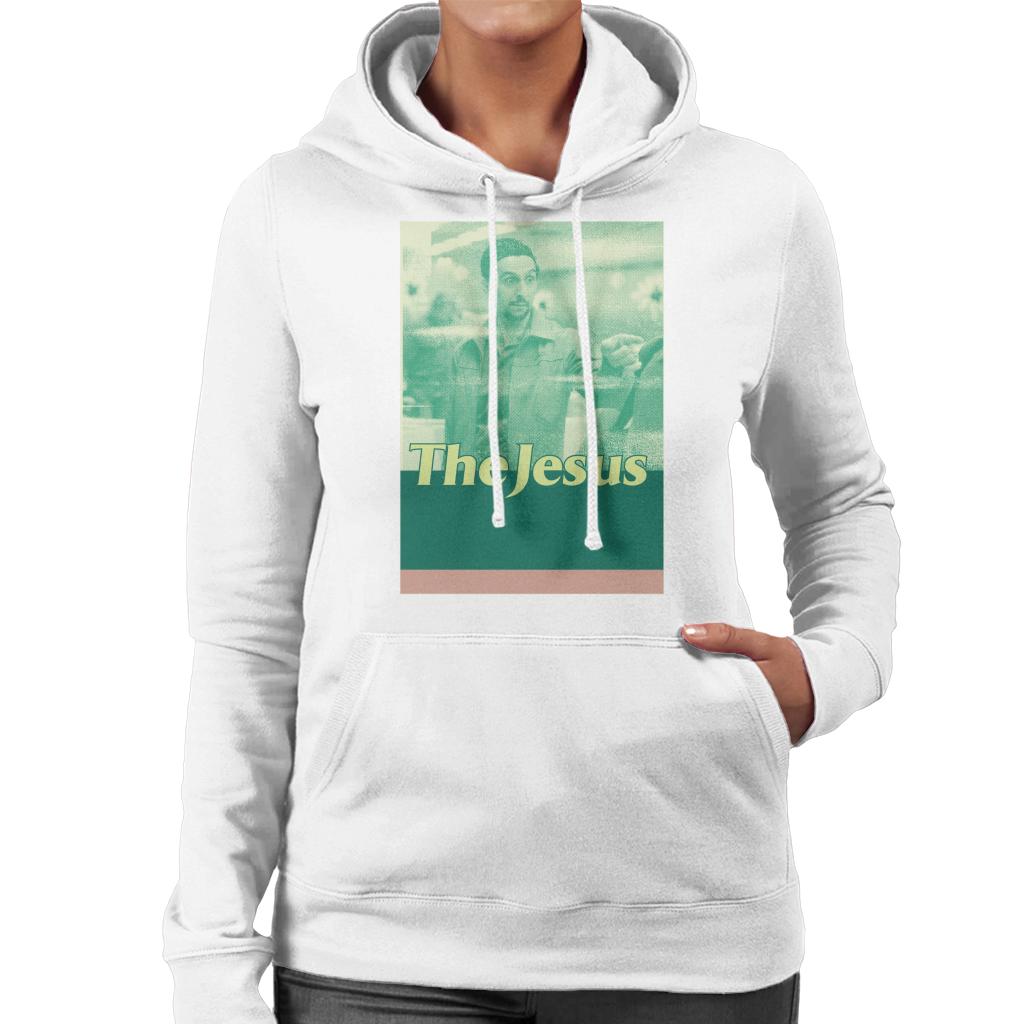 The Big Lebowski Jesus Retro Women's Hooded Sweatshirt product image 4