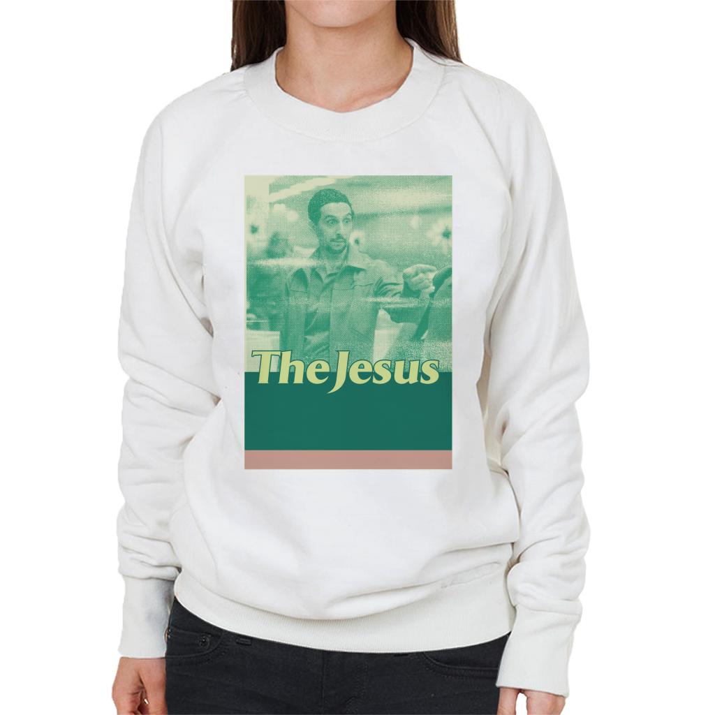 The Big Lebowski Jesus Retro Women's Sweatshirt product image 4