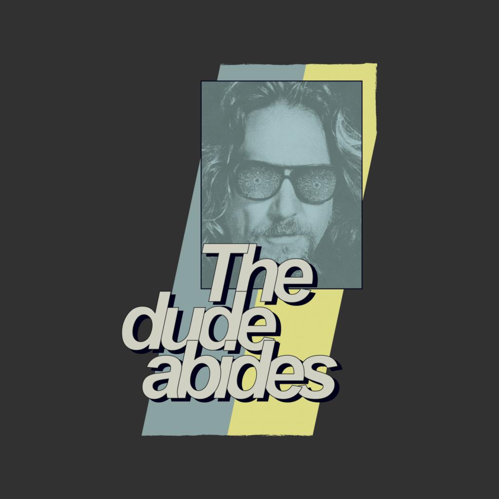 The Big Lebowski Dude Abides Retro Lines Women's Hooded product image 2