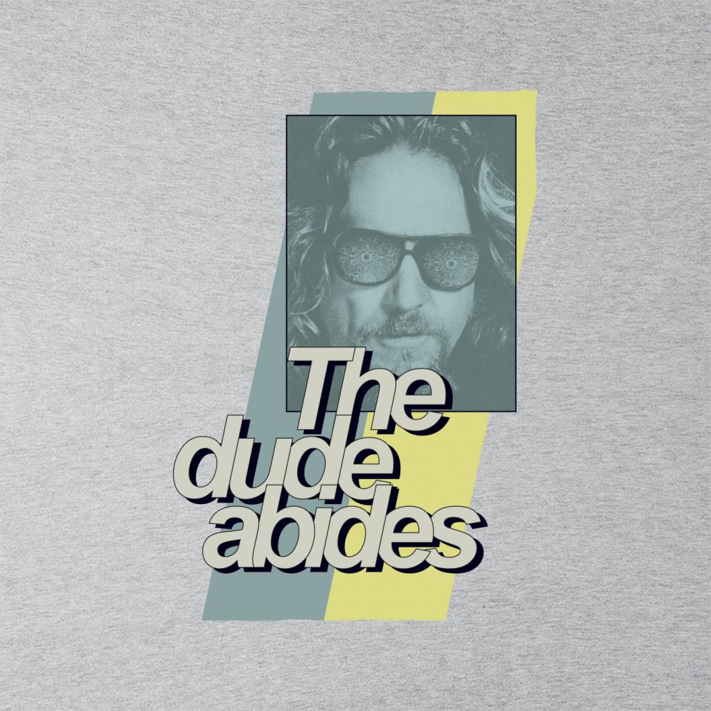 The Big Lebowski Dude Abides Retro Lines Women's T-Shirt product image 5