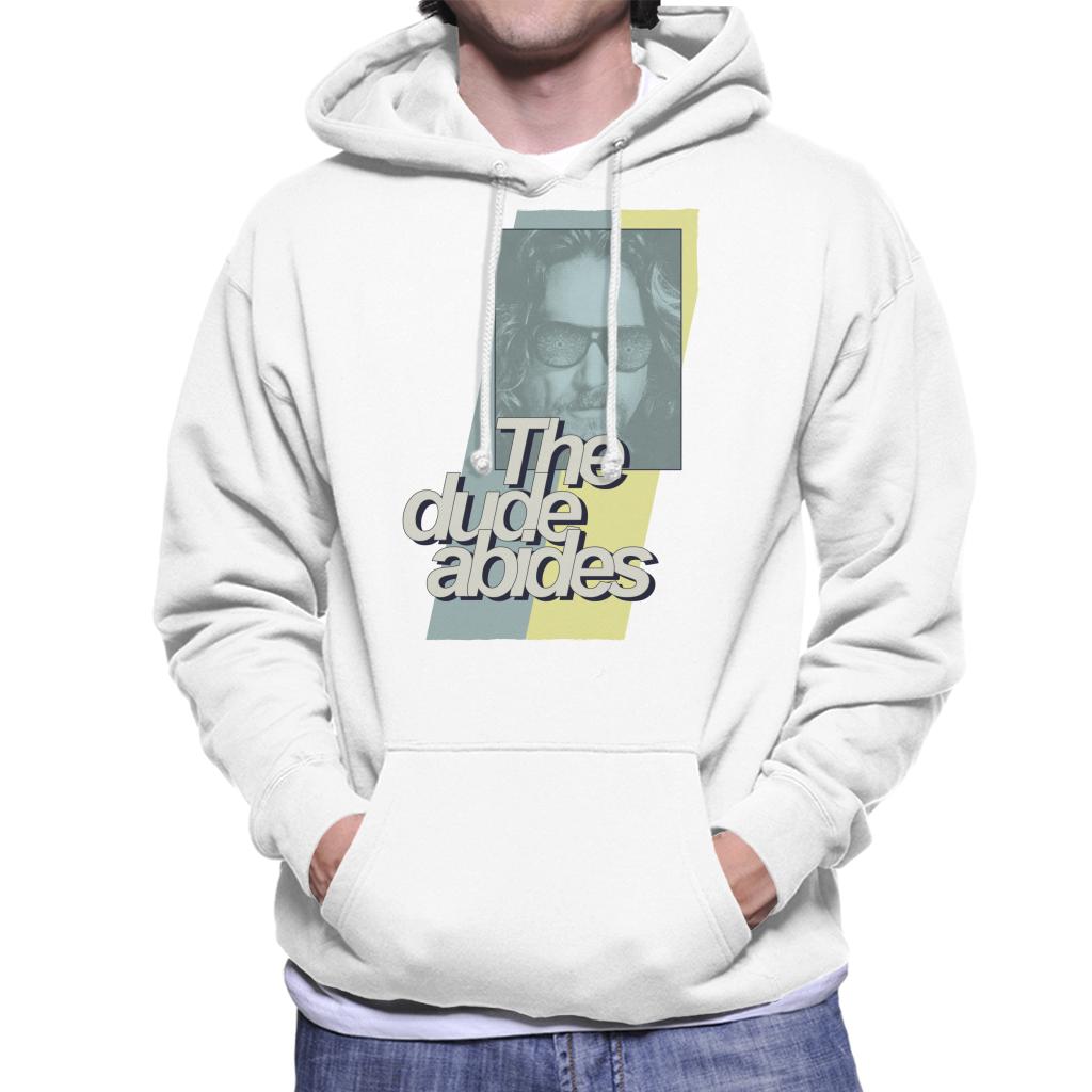The Big Lebowski Dude Abides Retro Lines Men's Hooded product image 6