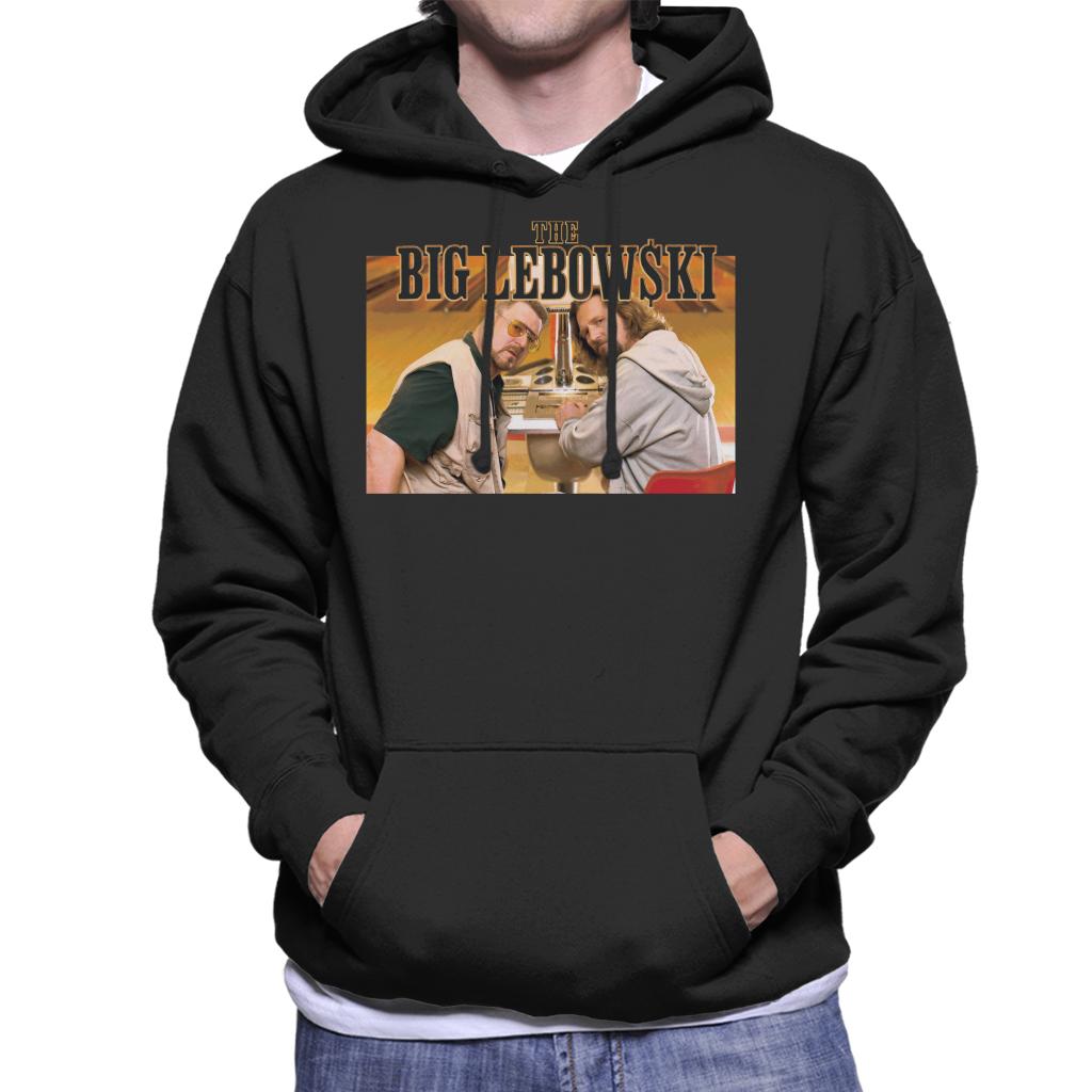 The Big Lebowski Dude And Walter Bowling Alley Men's Hooded product image 1