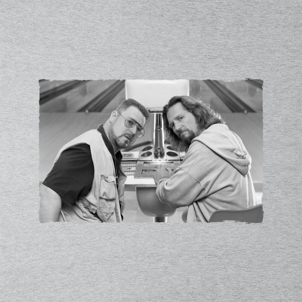 The Big Lebowski Dude And Walter Bowling Alley Greyscale product image 5
