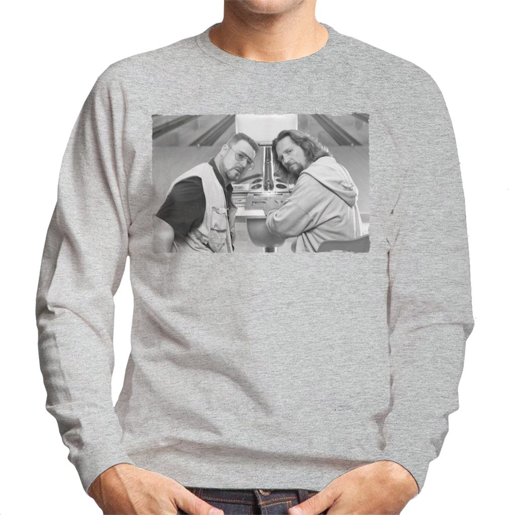 The Big Lebowski Dude And Walter Bowling Alley Greyscale product image 4
