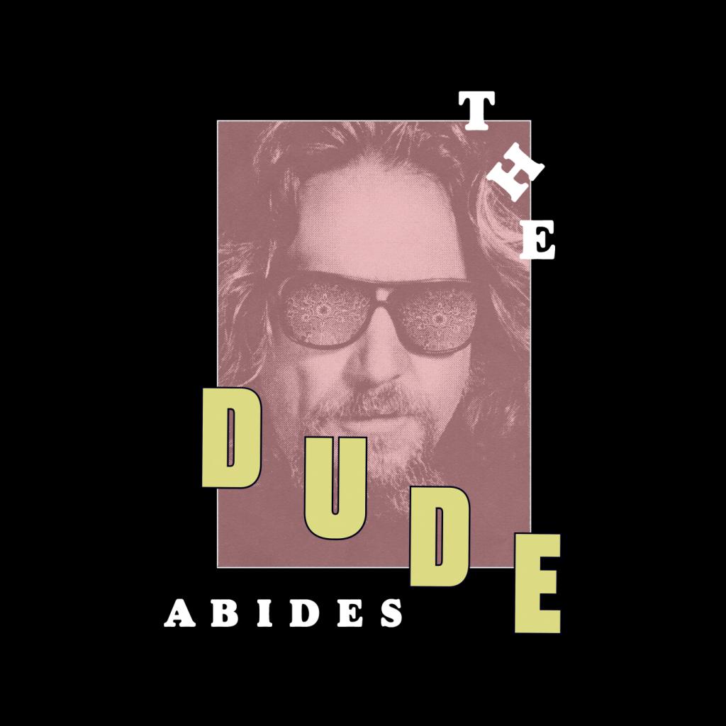 The Big Lebowski Dude Abides Retro Women's Hooded Sweatshirt product image 2