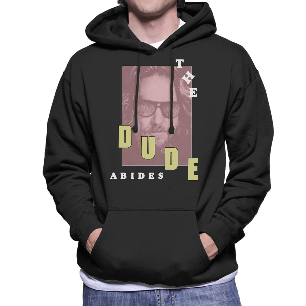 The Big Lebowski Dude Abides Retro Men's Hooded Sweatshirt product image 1
