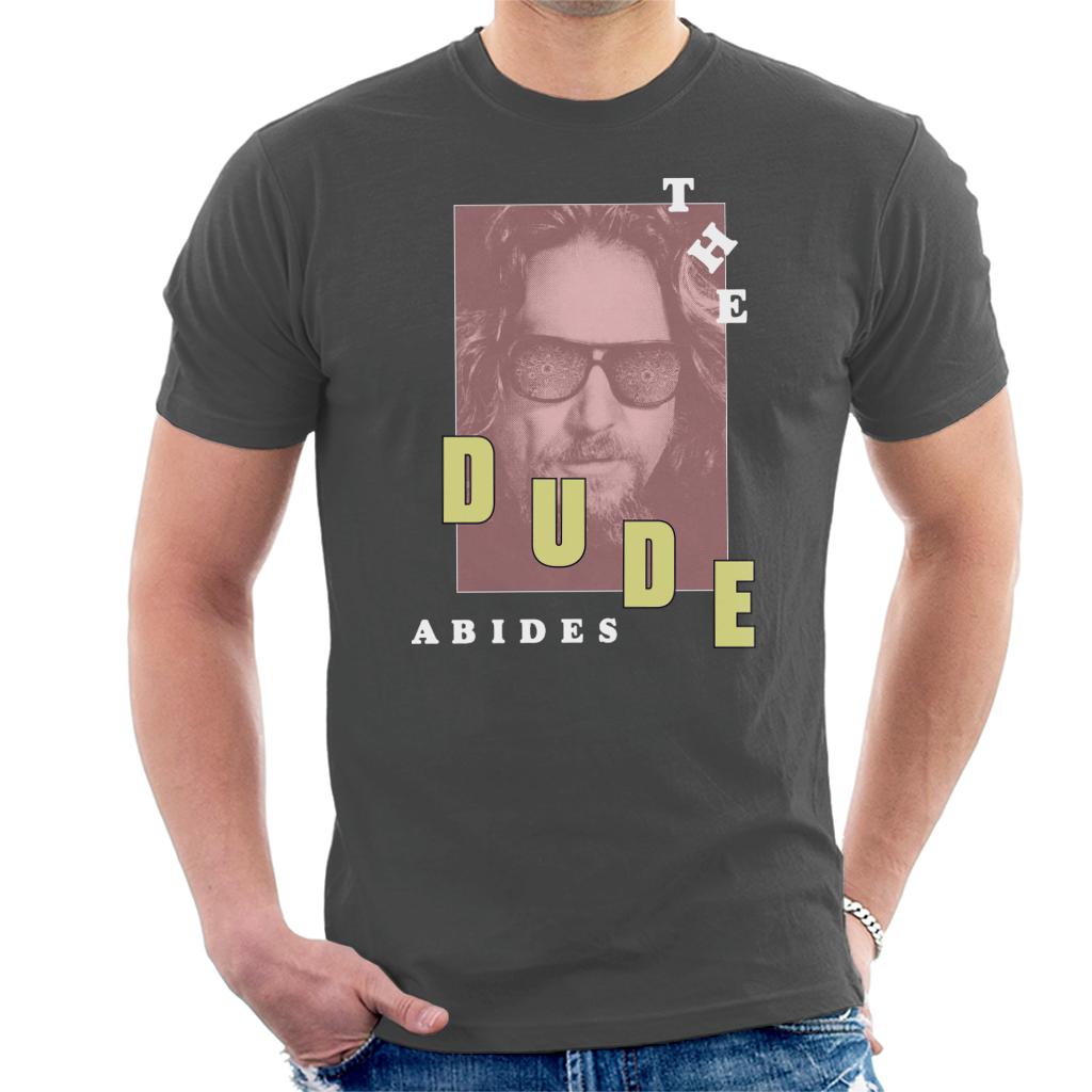 The Big Lebowski Dude Abides Retro Men's T-Shirt product image 4