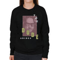 The Big Lebowski Dude Abides Retro Women's Sweatshirt product image 1