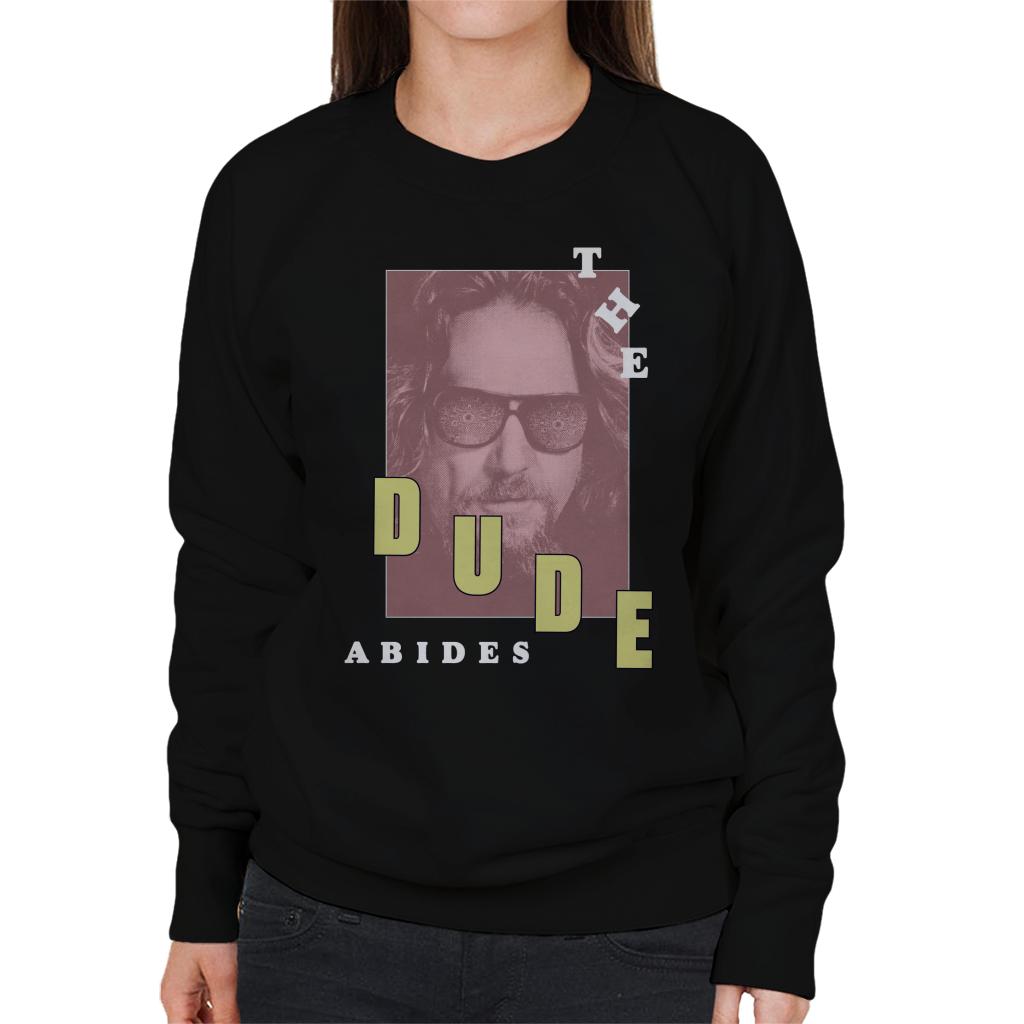 The Big Lebowski Dude Abides Retro Women's Sweatshirt product image 1