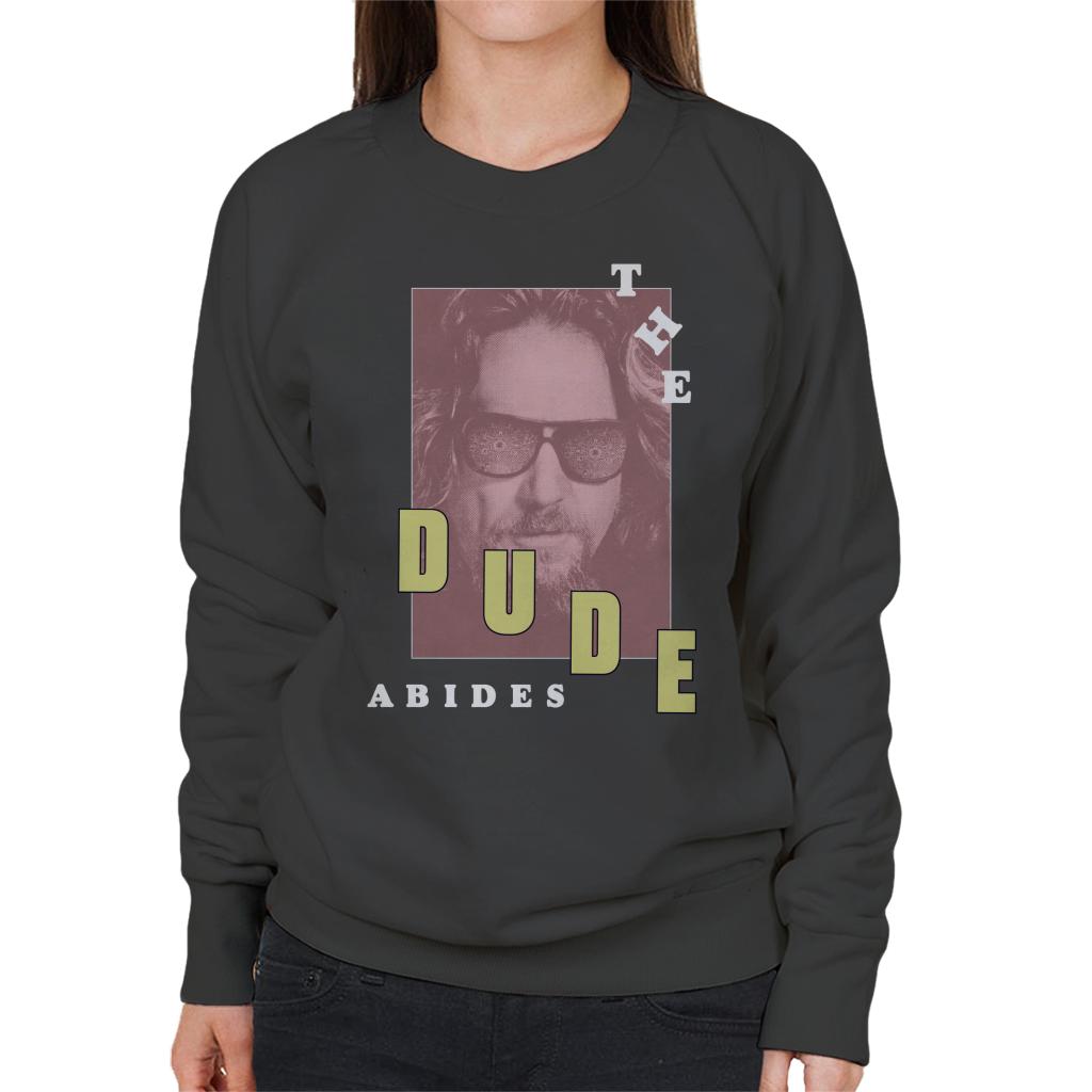 The Big Lebowski Dude Abides Retro Women's Sweatshirt product image 4