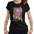 The Big Lebowski Dude Abides Retro Women's T-Shirt product image 1