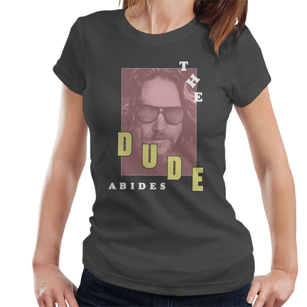 The Big Lebowski Dude Abides Retro Women's T-Shirt product image 4