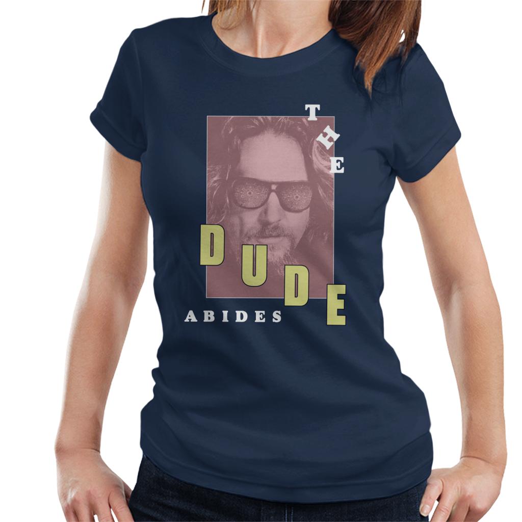 The Big Lebowski Dude Abides Retro Women's T-Shirt product image 6