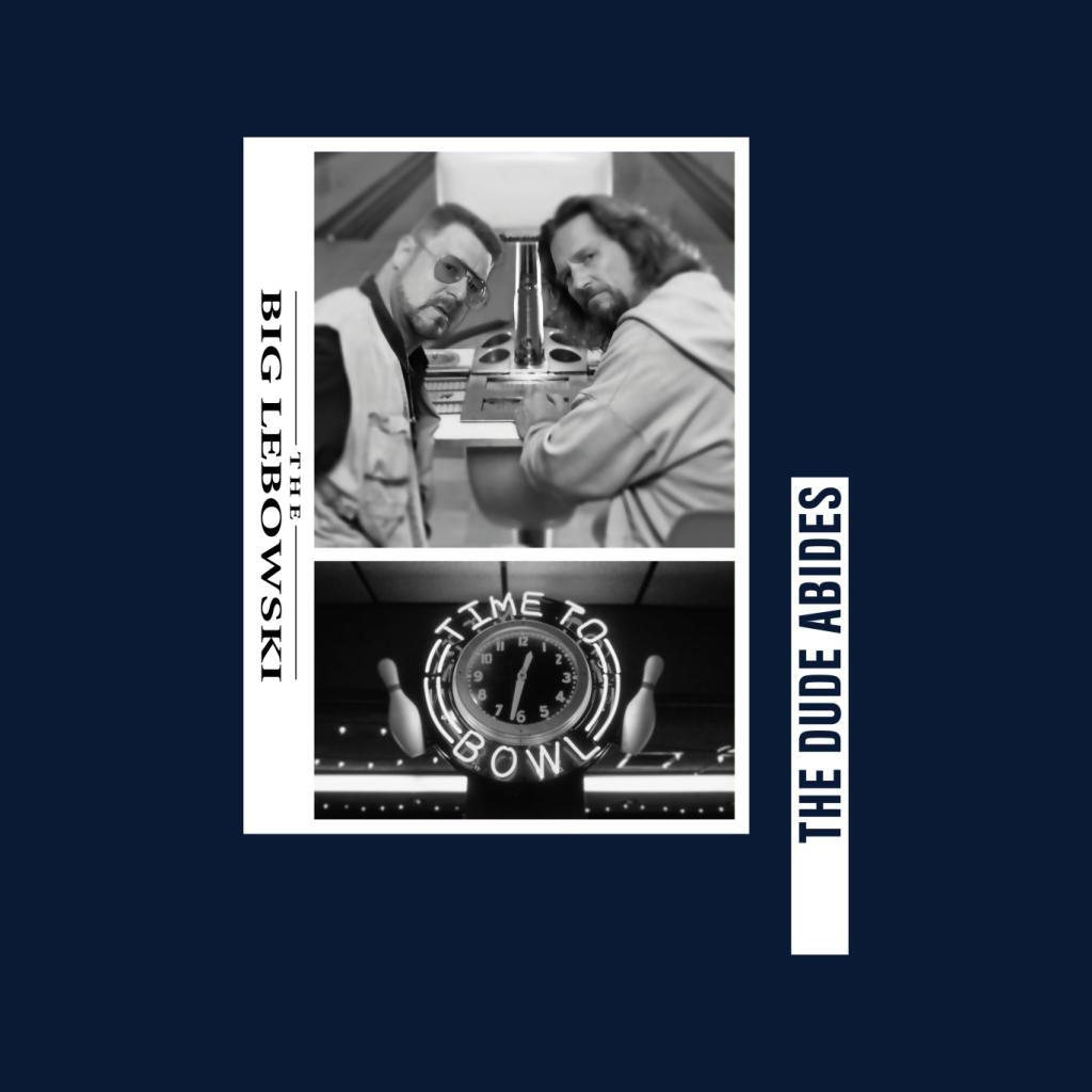 The Big Lebowski Dude And Walter Time To Bowl Men's Hooded product image 7