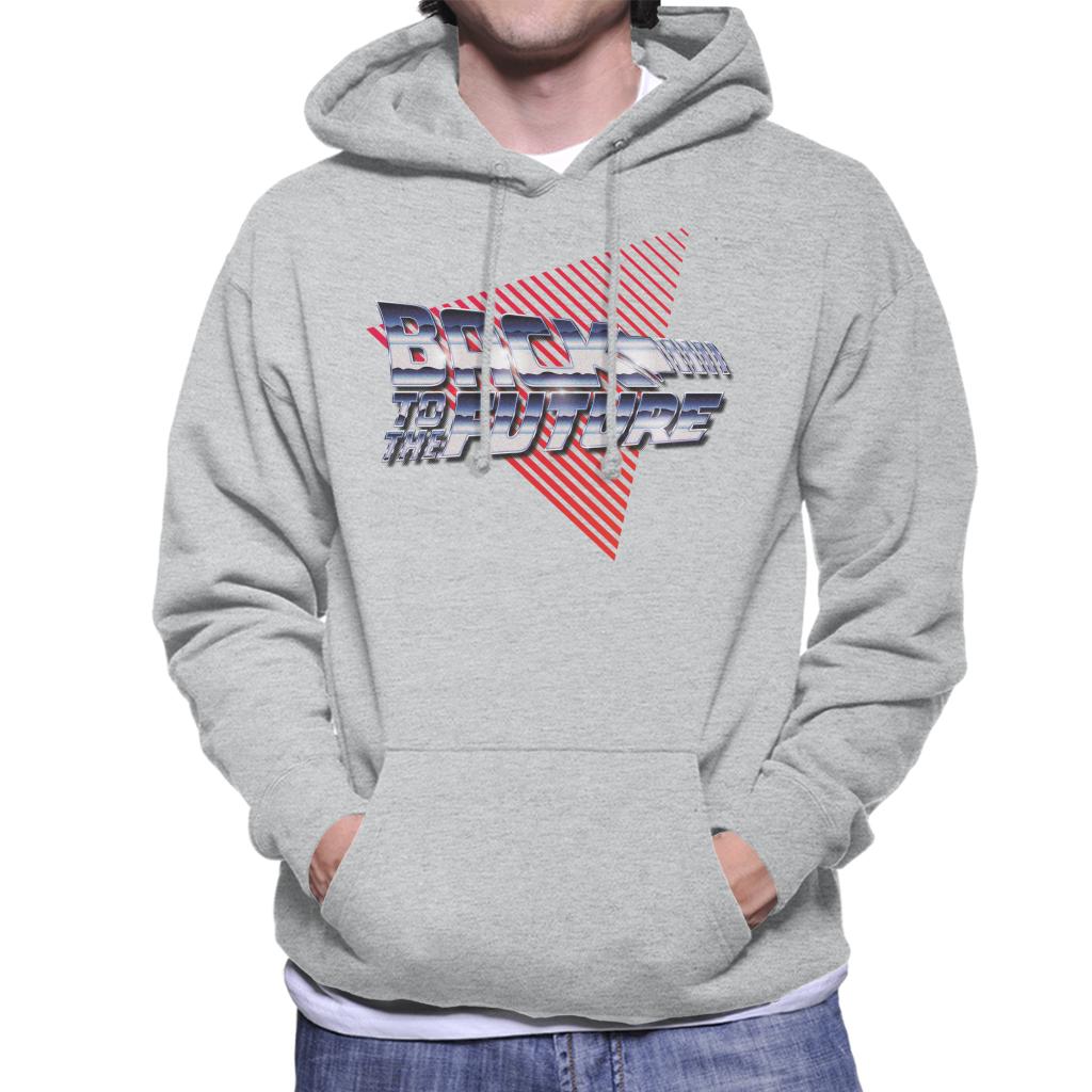 Back to the Future Red Strips Men's Hooded Sweatshirt product image 1