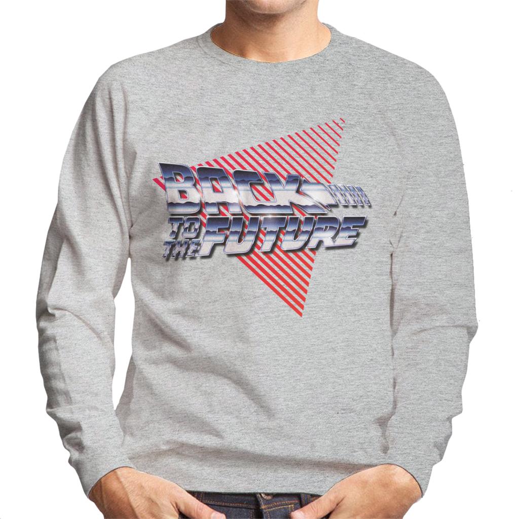 Back to the Future Red Strips Men's Sweatshirt product image 1