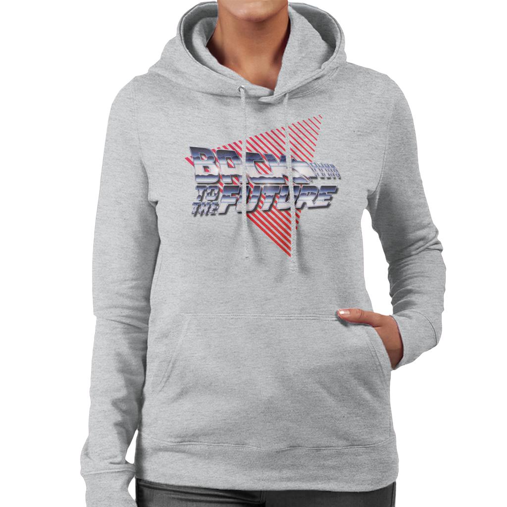 Back to the Future Red Strips Women's Hooded Sweatshirt product image 1