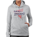 Back to the Future Red Strips Women's Hooded Sweatshirt product image 1
